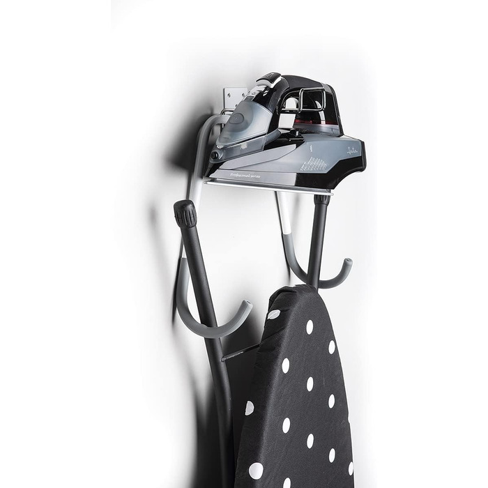 Підставка для праски та прасувальної дошки Jata Hogar HPLA8115, нержавіюча сталь, сіра