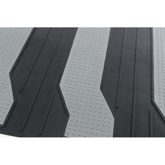 Сходинки для тварин Trixie, 4 сходинки, алюміній, складаються, портативні, срібно-чорного кольору