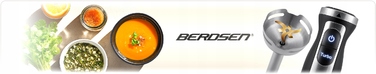 Погружний блендер Berdsen BD-754, 1500 Вт, чорний