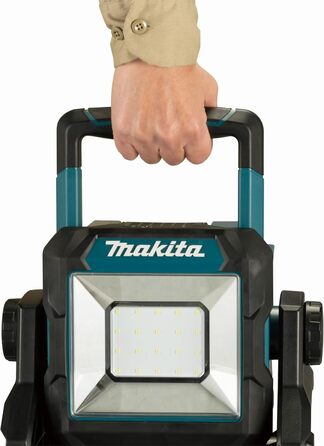 Світлодіодний акумуляторний прожектор Makita ML003G 18-40V, 1100 лм, 2 режими яскравості, IP65, поворот 240°, без акумулятора та зарядного