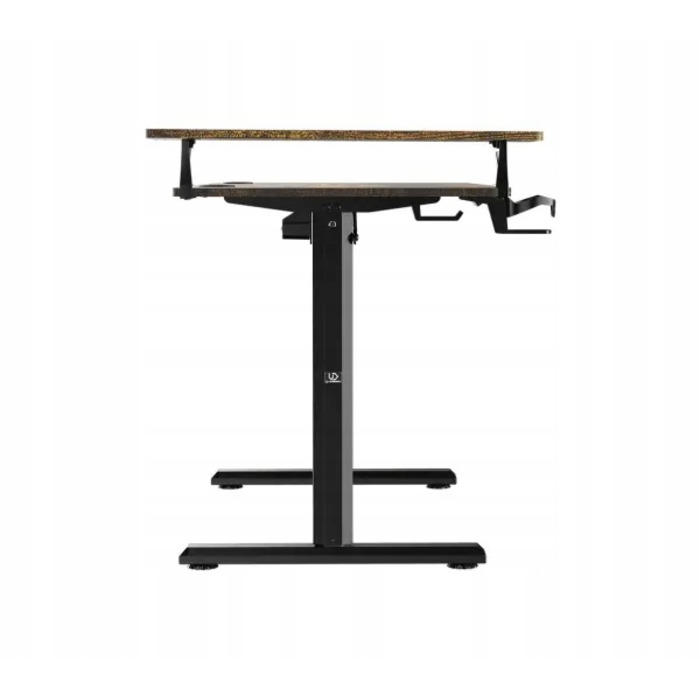 Ігровий стіл Ultradesk HIGHLANDER 120 см, з регулюванням висоти, коричневий