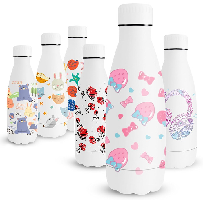 Термос Vikaster 500 мл: сталева термофляга, без BPA, витокозахисна, для спорту, подорожей, школи та активного відпочинку