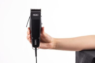 Машинка для стрижки собак Wahl 1400, комплект для догляду, чорна