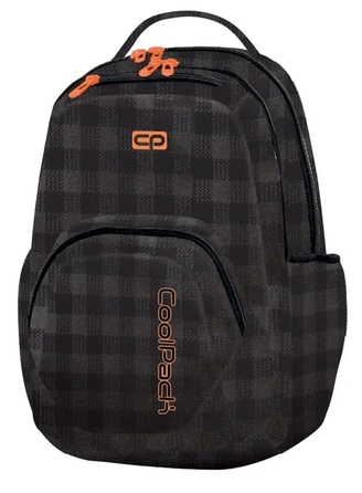 Шкільний рюкзак Smash Black Orange Coolpack 26л