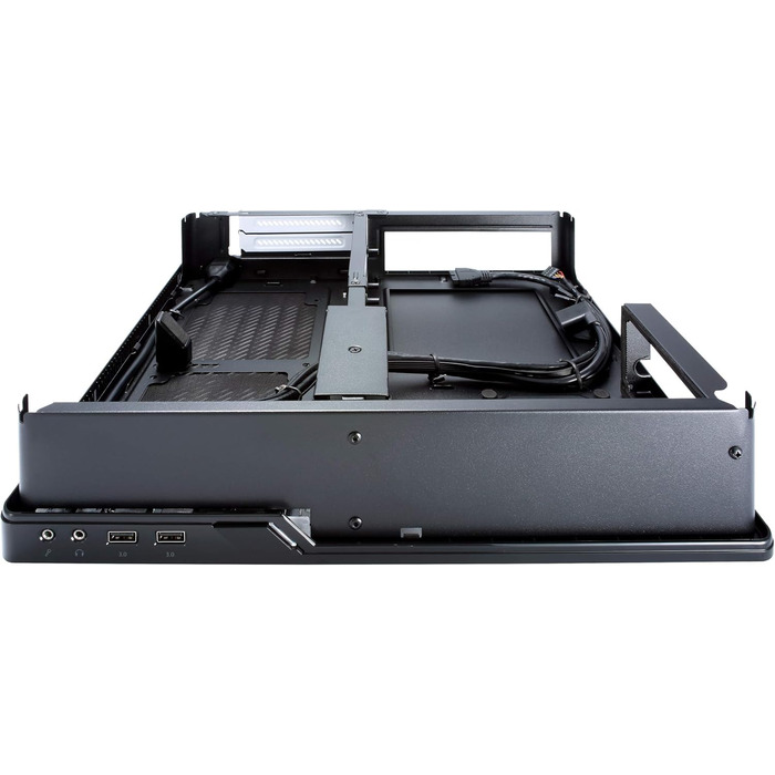 Корпус для ПК Fractal Design Node 804 Black - Компактний, з вентиляторами, для водяного охолодження, USB 3.0