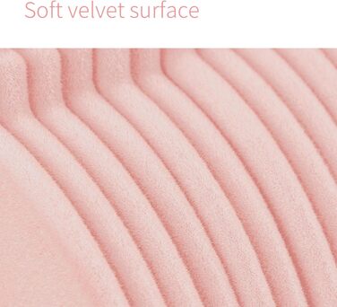 Плечики для дитячого одягу ManGotree з велюру, 30 шт, рожеві. Плечики для дитячого одягу з обертовим гачком, спеціальний дизайн для дитячої та дитячої одягу.