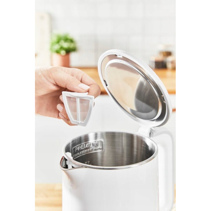 Електричний чайник Tefal KO693110, 1800 Вт, 1,5 л, білий