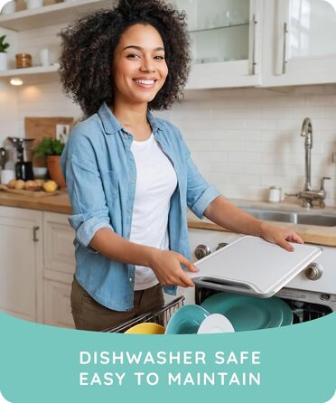 Набір з 3 сірих дощок для нарізання з пластику, стійкі до миття в посудомийній машині, з жолобками для соку, для м'яса, овочів, фруктів, з зручною ручкою