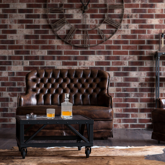 Relaxdays 5-Piece Whiskey Set with Decanter & Glasses