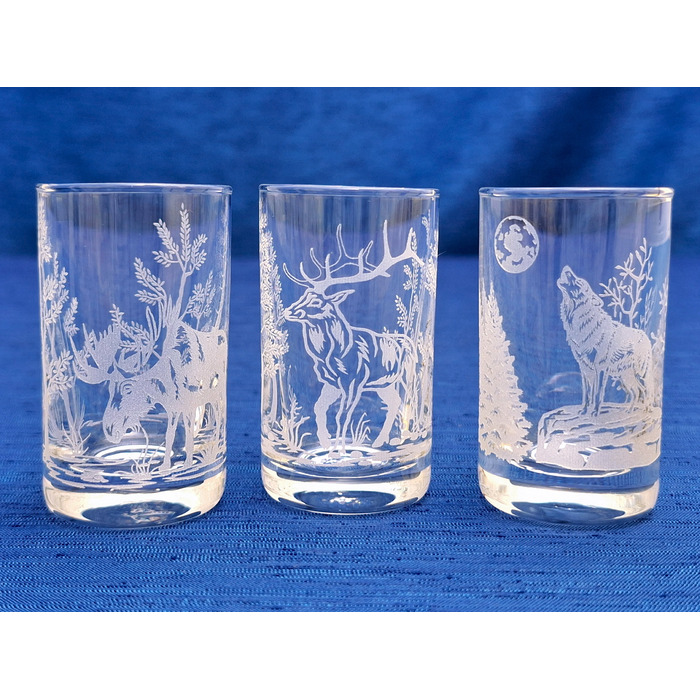 Набір чарок для горілки Art-Glass Myśliwskie, прозорі, 30 мл, 6 шт.