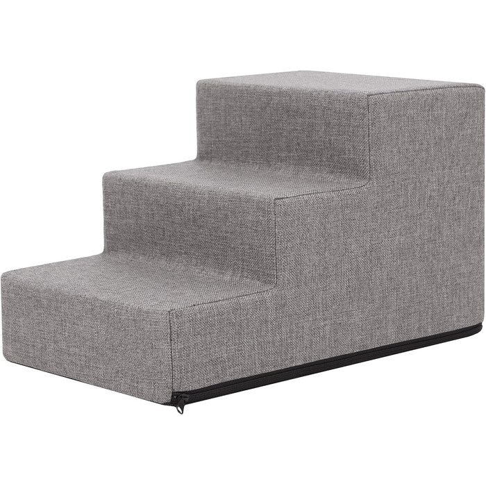 Східні сходинки для собак та котів Tiertreppen - 4 сходинки, висота 40 см, сірий колір