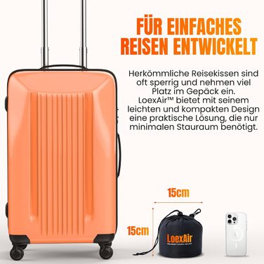 Подушка для шиї в літак, авто: 100% бавовна, Memory Foam, зручна, легка, повний набір для подорожей (маска для сну, беруші) - (Sakura Pink, Hooded Pro)