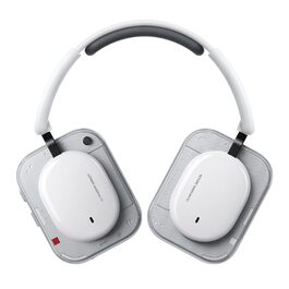Бездротові накладні навушники Nothing Headphone (a) з активним шумозаглушенням (ANC), Hi-Res Audio, LDAC, до 135 год роботи акумулятора, білі