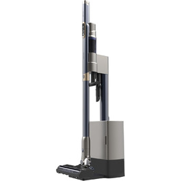 Бездротовий пилосос Cecotec Conga Rockstar 5500 Hurricane Station Flex Max: 220AW, 700W, станція самостійного очищення, 90 хв роботи, антизаплутувальна щітка, гнучкий шланг, циклонна технологія (Scoba 3000 + самоочищення)