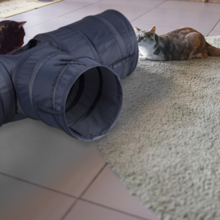 Складаний котячий тунель Relaxdays з 3 способами