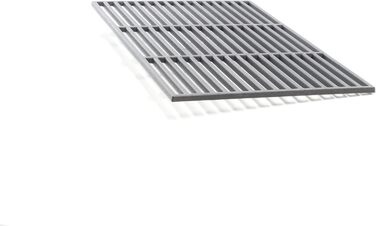 Чорнякова решітка для гриля Wiltec, 54 x 34 см, для вугільного та газового гриля, BBQ, емальована, ефект мату