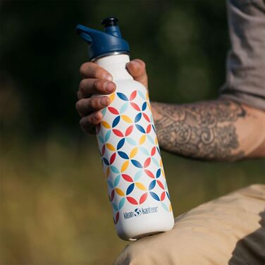 Klean Kanteen Classic Water Bottle 800 ml (Retro Dot)