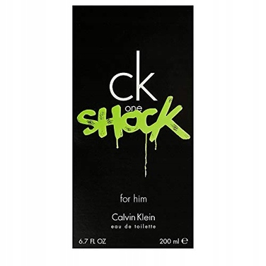 Чоловіча туалетна вода Calvin Klein CK One Shock, спрей, 200 мл
