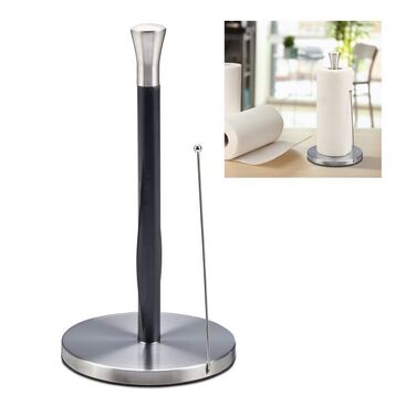Relaxdays freestanding kitchen roll holder