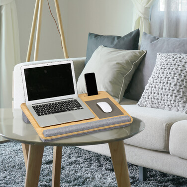 Relaxdays Laptop Cushion & Wrist Rest & Mouse Pad