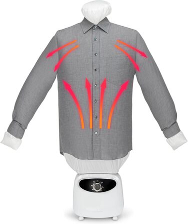 Автоматичний прасувальник сорочок ProfiCare PC-HBB 3117 | Прасувальна лялька 1400W | Швидкий та ефективний | З арома-насадкою