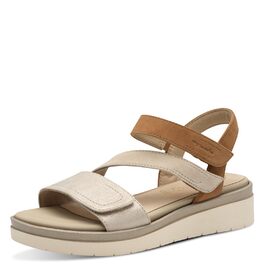 Босоніжки жіночі Tamaris 8-88705-44 Wide Fit бежеві, 37 EU - широка колодка