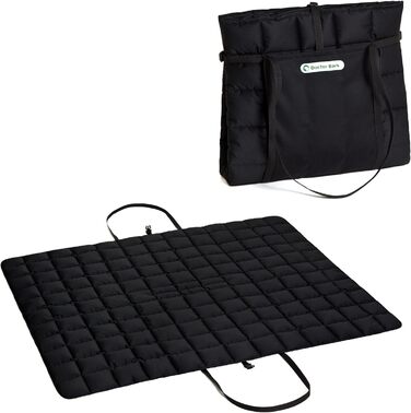 Сумка для подорожей з собакою Doctor Bark, зручна ковдра, підходить для алергіків, прання при 95°C, розмір X-Large, чорний колір