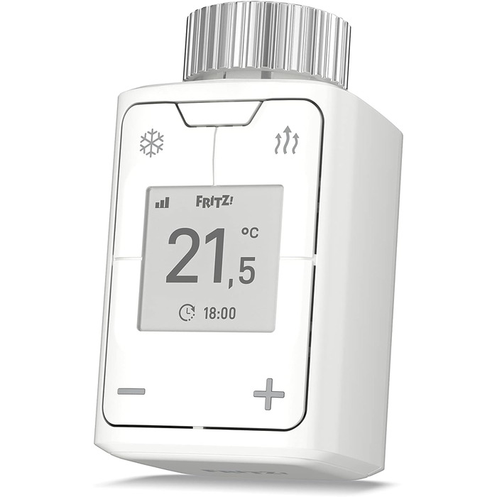 FRITZ!DECT 302 - розумний терморегулятор для опалення, сумісний з FRITZ!Box та звичайними термостатичними клапанами