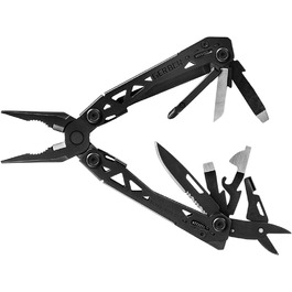 Gerber Bear Grylls Multi-Tool with Nylon Sheath, 12 Functions, Ultimate Multi-tool, 31-000749 (15 Tools, Pocket Clip)