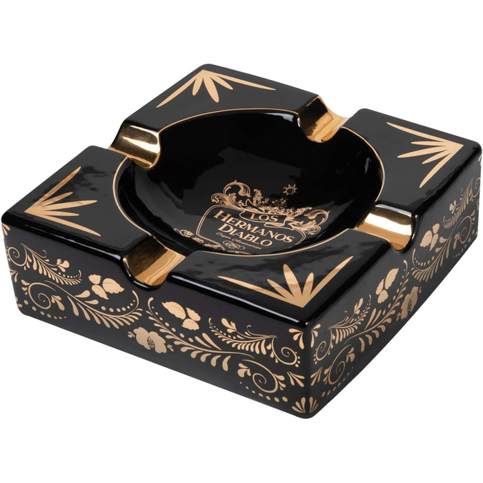 Велика попільничка Cohiba Hermanos Diablo для сигар і сигарет, для патіо, вулиці та приміщень