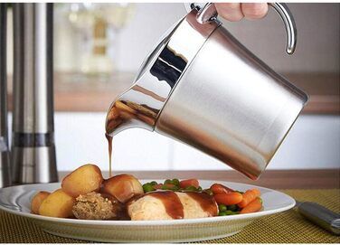 HomeDecTime 2 x Double-Walled Sauce Bowls Stainless Steel Thermal Sauce Pot