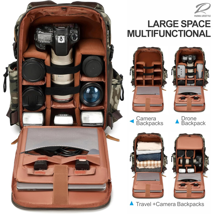 Рюкзак для фотокамери Padwa Lifestyle з Memory Canvas, 16