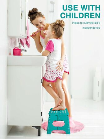 Складаний табурет HOUSE DAY 27 см, чорний. Стабільний, з антиковзними ніжками та ручкою для перенесення, компактний, витримує до 150 кг. Підходить для кухні, ванної, дитячої кімнати, кемпінгу.