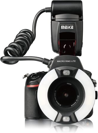 Кольцевий світловий прилад Meike MK-14EXT-N з LED AF Assist для камер Nikon DSLR