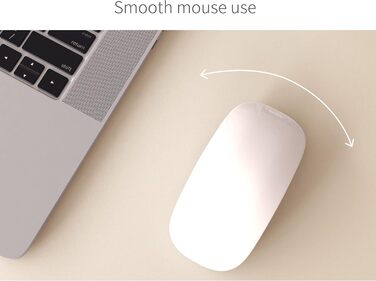 Килимок для миші RENMTURE двосторонній: Корк + PU-шкіра, 80x40 см, для офісу та дому, захист столу, антиковзкий, водостійкий, персиковий