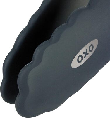 OXO Good Grips Grillzange: Жаростійкі щипці для гриля з нержавіючої сталі з силіконовими насадками, 23 см