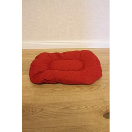 Транспортний кошик для котів з ротангу з металевою решіткою та подушкою L XL XXL. Підходить для котів та собак. (1 подушка для кошика 46см)