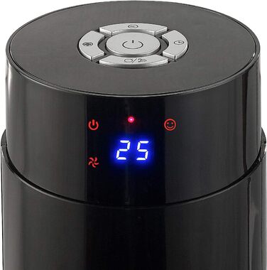 Вентилятор Sichler: Турбо-вентилятор з іонізатором, Wi-Fi, керуванням через додаток та голосовими помічниками (Siri, Alexa, Google Assistant)