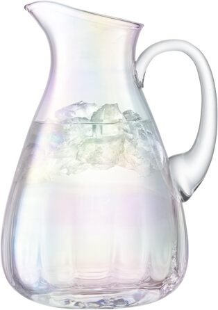 Глечик LSA International Pearl 2.2 л, перламутровий, скляний