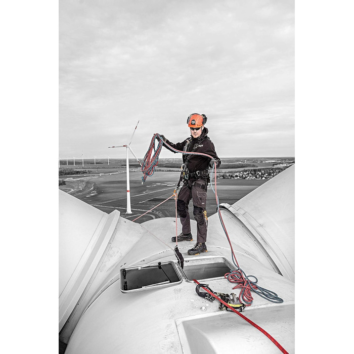 Черевики безпеки Uvex 2 S3L – легкі та дихаючі, без металу, з підошвою з поліуретану (SR), захист від проколів, ESD, розмір 43 EU, помаранчево-чорні