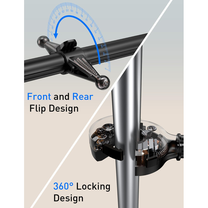 Тримач для планшета TRYONE в авто - регульований, універсальний, для iPad, Samsung Tab, Switch, телефонів (4.7-16.1 дюймів)