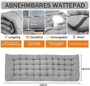 Розкладне ліжко для кемпінгу Newfulam XXL/XL з матрацом, до 400 кг, для дому та відпочинку на природі