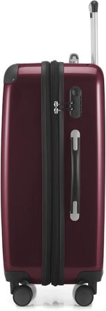 Набір валіз Hauptstadtkoffer Alex (S, M, L) - 3 валізи, 75 см, 235 л, Бордовий