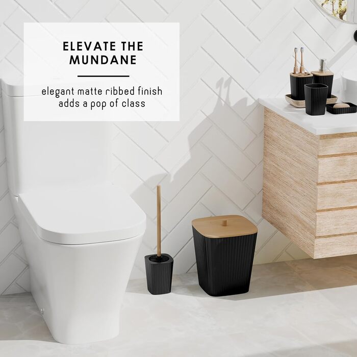 Набір аксесуарів для ванної кімнати Clara Clark Bad-Set Hunter Green (6 предметів)