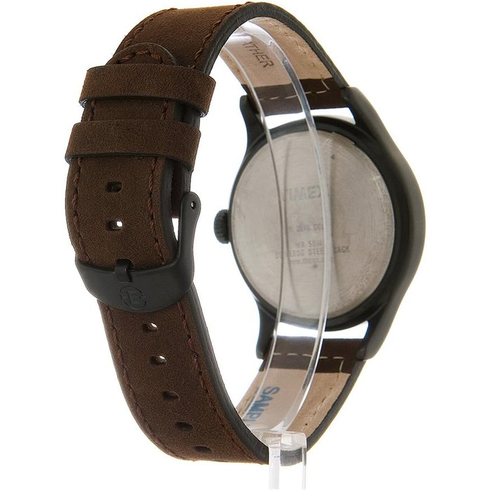 Годинник наручний Timex Expedition Scout – унісекс, кварц, аналоговий, ремінець з нейлону, коричневий/білий
