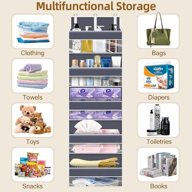 Підвісний органайзер для дверей Türorganizer з 5 кишенями, полиця для ванної кімнати, кемпінгу та зберігання речей