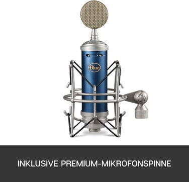 Bluebird SL: Конденсаторний мікрофон Blue XLR для запису та стрімінгу, сірий + стійка