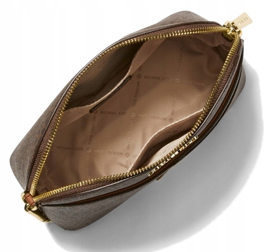 Сумка-кросбоді Michael Kors з екошкіри, коричнева
