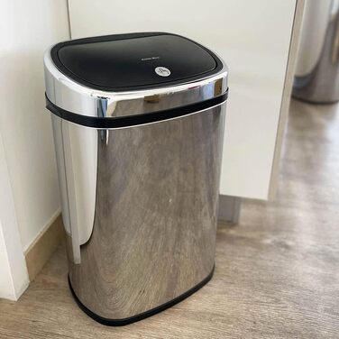 Відро для кухонних відходів Push 50 л CITY з педаллю - ємність для сміття