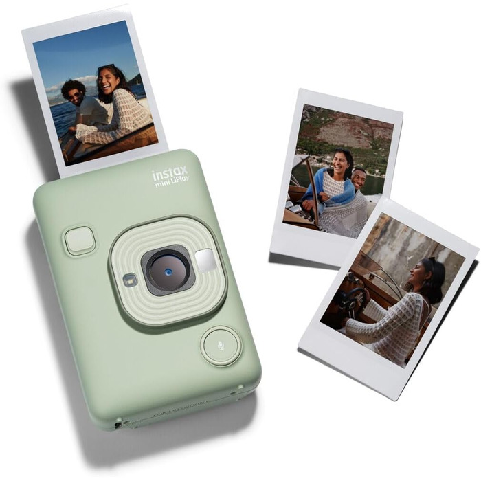 INSTAX Mini LiPlay 2: гібридна цифрова камера, колір м'ятно-зелений